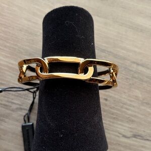 NWT Burberry Chain Cuff Bracelet size large